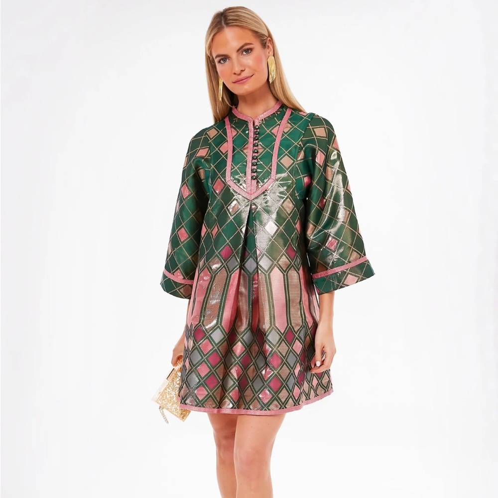 Tuckernuck Metallic Mosaic Indre Dress